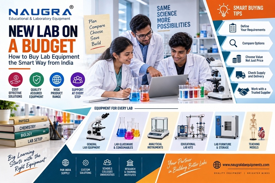 New Lab on a Budget - How to Buy Lab Equipment the Smart Way from India