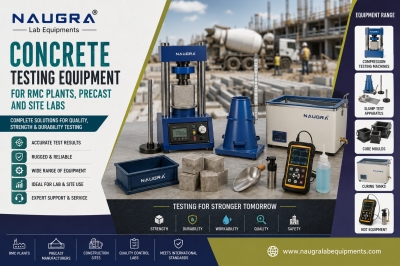 Top Industrial Concrete Testing Lab Equipment Manufacturers India