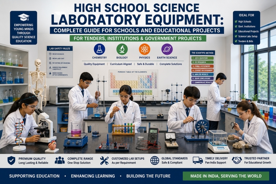 High School Science Laboratory Equipment: Complete Guide for Schools and Educational Projects