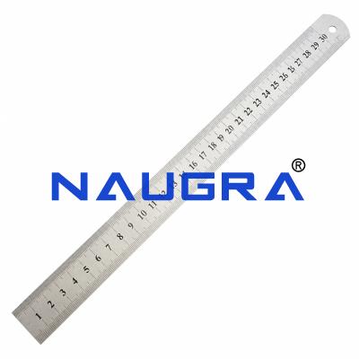 Physics Lab Steel Scale