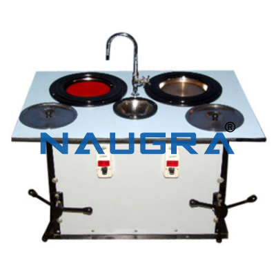 Naugra Double Disc Polishing Machine Floor Model