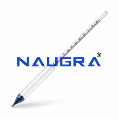 Physics Lab Hydrometer Immersion Type
