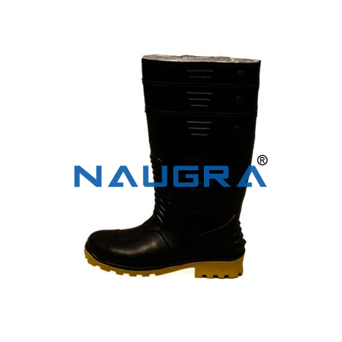 Polyvinyl Chloride (PVC) Sole Gum Boot With Steel Toe