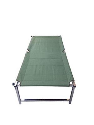 Hospital Folding Bed 4 Fold Green