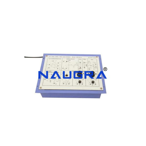 SCR,Triac and UJT Characteristics Digital Meters