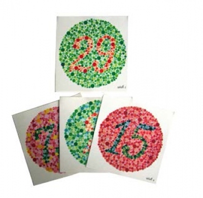 Color Blindness Test Strips