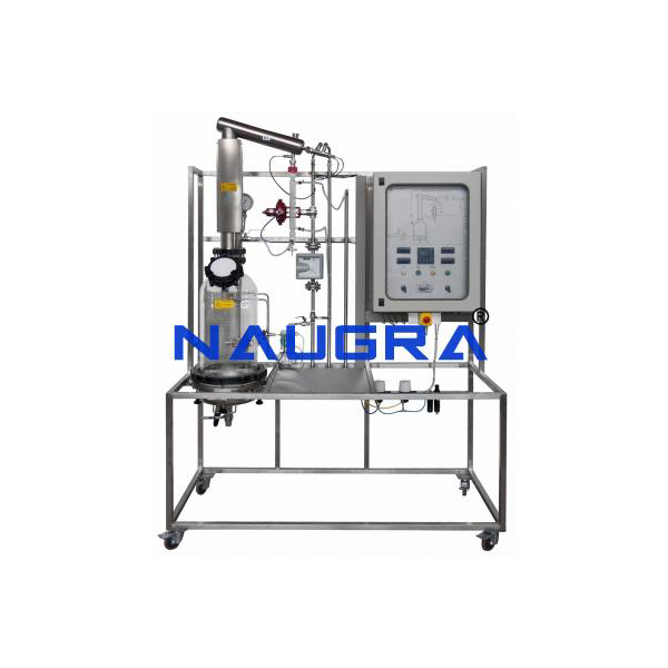 Manual Combined Extraction And Distillation Pilot Plant