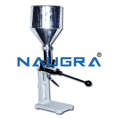 Naugra Lab Collapsible Tube Ointment Filling Machine