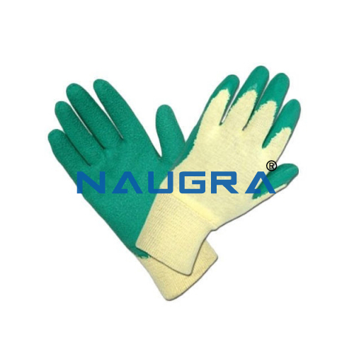 Mechanical Protection Rubber Coated Gloves