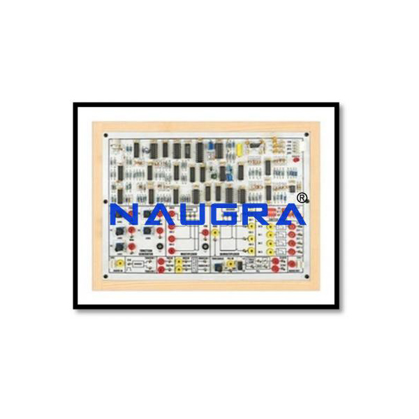 Trainer Board to study Time Division Multiplexing/ Demultiplexing