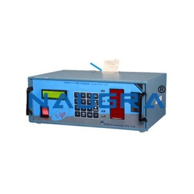 Automotive 5 Gas Exhaust Gas Analyzer