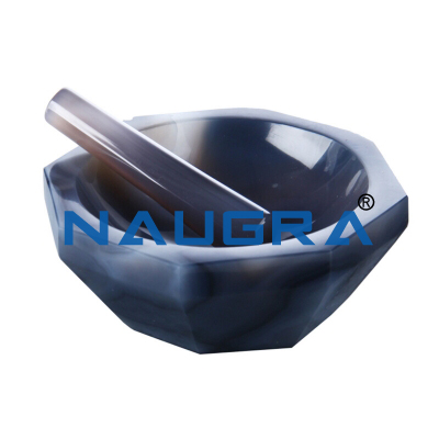 Mortar and Pestle Agate