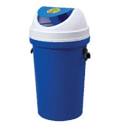 Hospital Waste Bin Plastic with Flap Lid