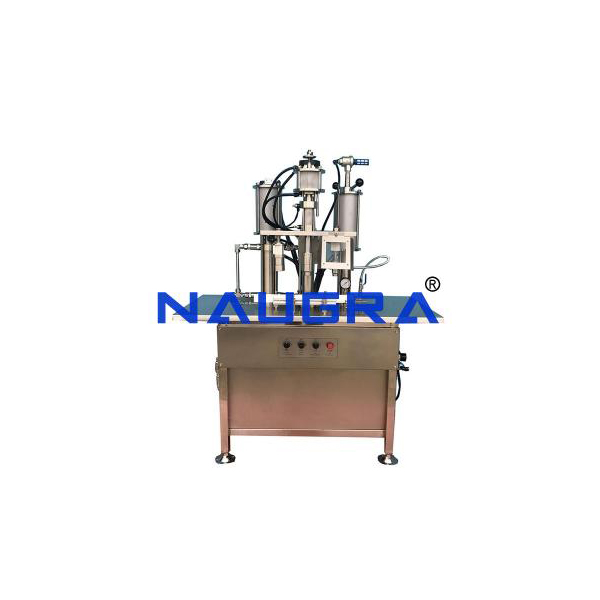 Pharma Semi-Automatic Aerosol Can Filling Machine