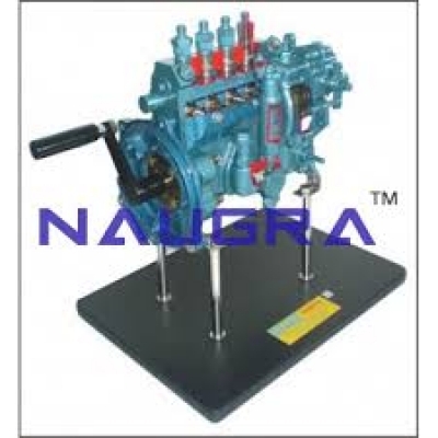 Fuel Supply System Of A Diesel Engine Automobile Engineering Model and Training System