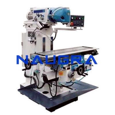 TVET High Precision Universal Milling Machine With Swivel-able Milling Head