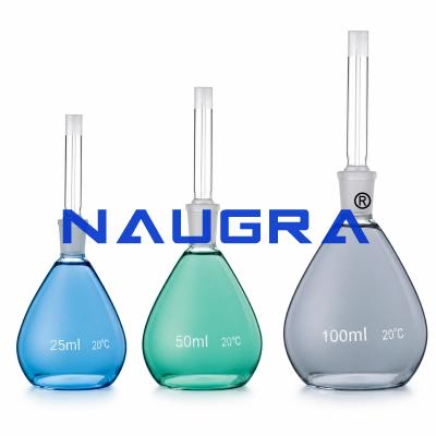 Physics Lab Specific Gravity Bottle