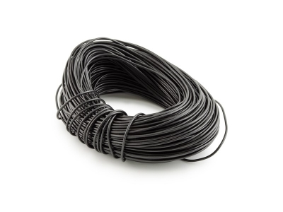 Black Single Strand Panel Wire