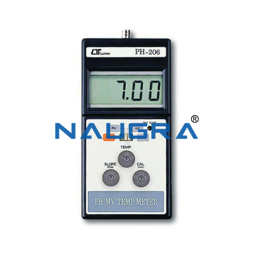 Educational Lab PH-MV Temp. Meter