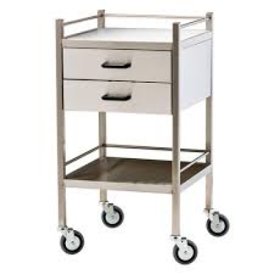 Utility Trolley Two Drawer