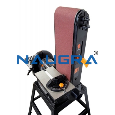 Belt And Disc Sander With Stand