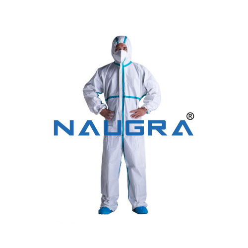 Disposable Protective Coveralls , 63 GSM