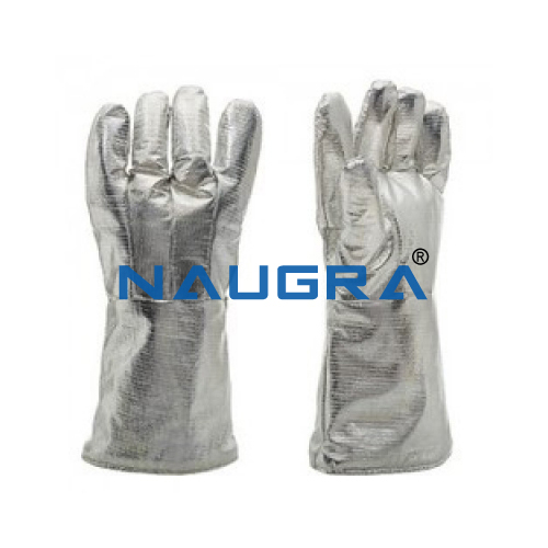 Thermal Protection Heat Resistant Aluminised Gloves