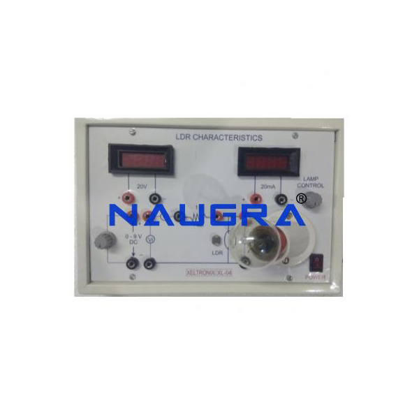 LDR Characteristics Digital Meters