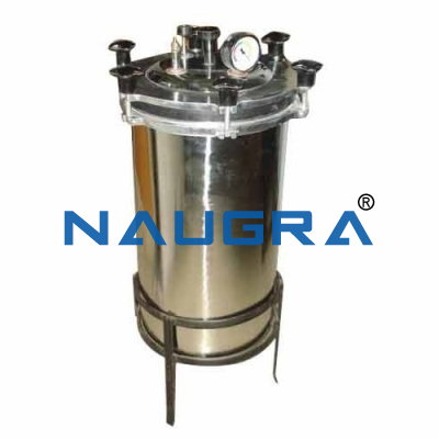 Naugra Lab Autoclave Laboratory Portable