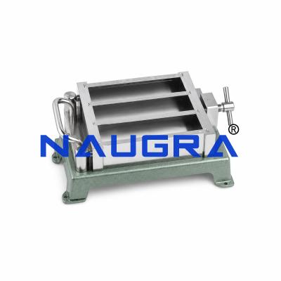 Three Gang Moulds 40x40x160mm