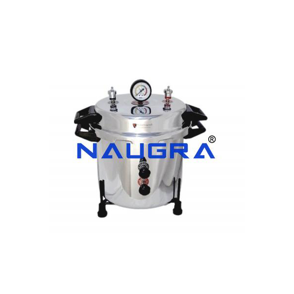 Portable Steam Autoclave (Semi Automatic)