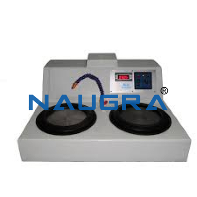 Naugra Table Top Double Disk Variable Speed Metallurgical Polisher/Grinder