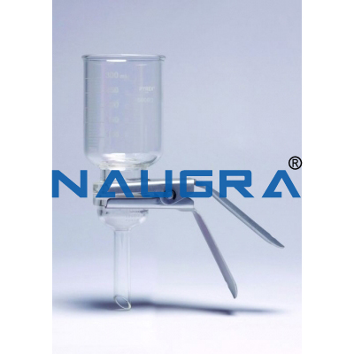 Naugra Lab Membrane Filter Holder All Glass