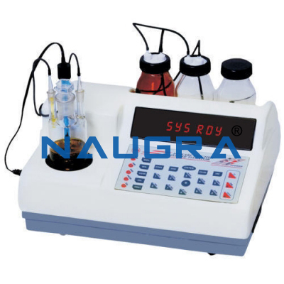 Naugra Lab Microprocessor K.F. Moisture Titrator