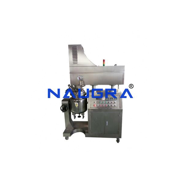 Pharma Vacuum Nail Polish Homogenizing Emulsifying Making Machine