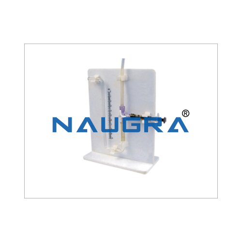 Biology Lab Potometer Apparatus White Stand