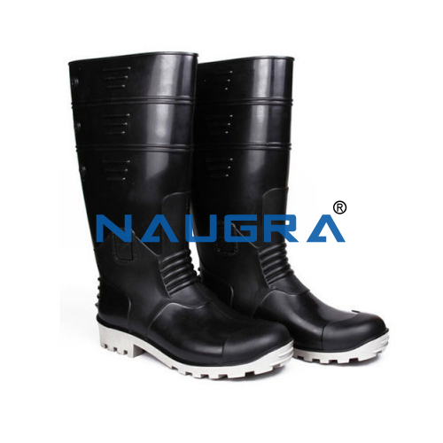 Polyvinyl Chloride (PVC) Sole Gum Boot W-O Steel Toe