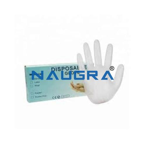 Powdered Exam Gloves, Latex, Smooth Surface 5.0g, Non Sterile, Disposable