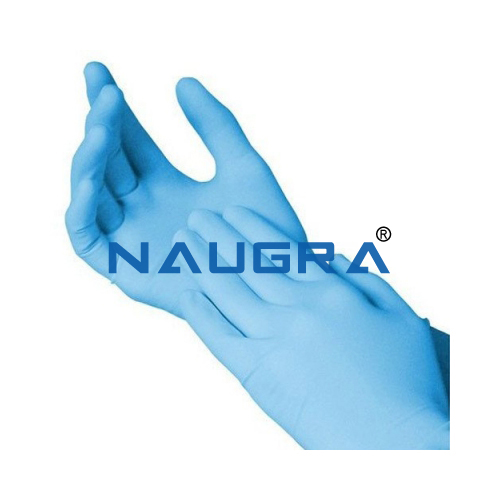 Nitrile Powder Free Examination Gloves, Finger Textured, 2.2 mil (3.0g)